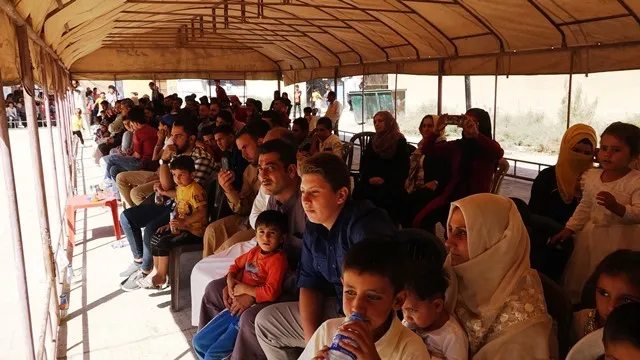 تنظيم "مهرجان الألوان" الترفيهي لأطفال مدينة الرقة