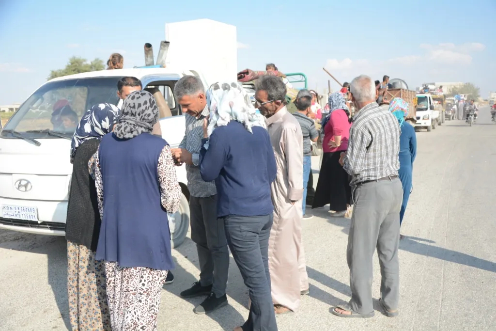 بعد ثبوت عدم تورطهم مع داعش 40 عائلة من أهالي الشيوخ تحتاني تعود لمنازلها