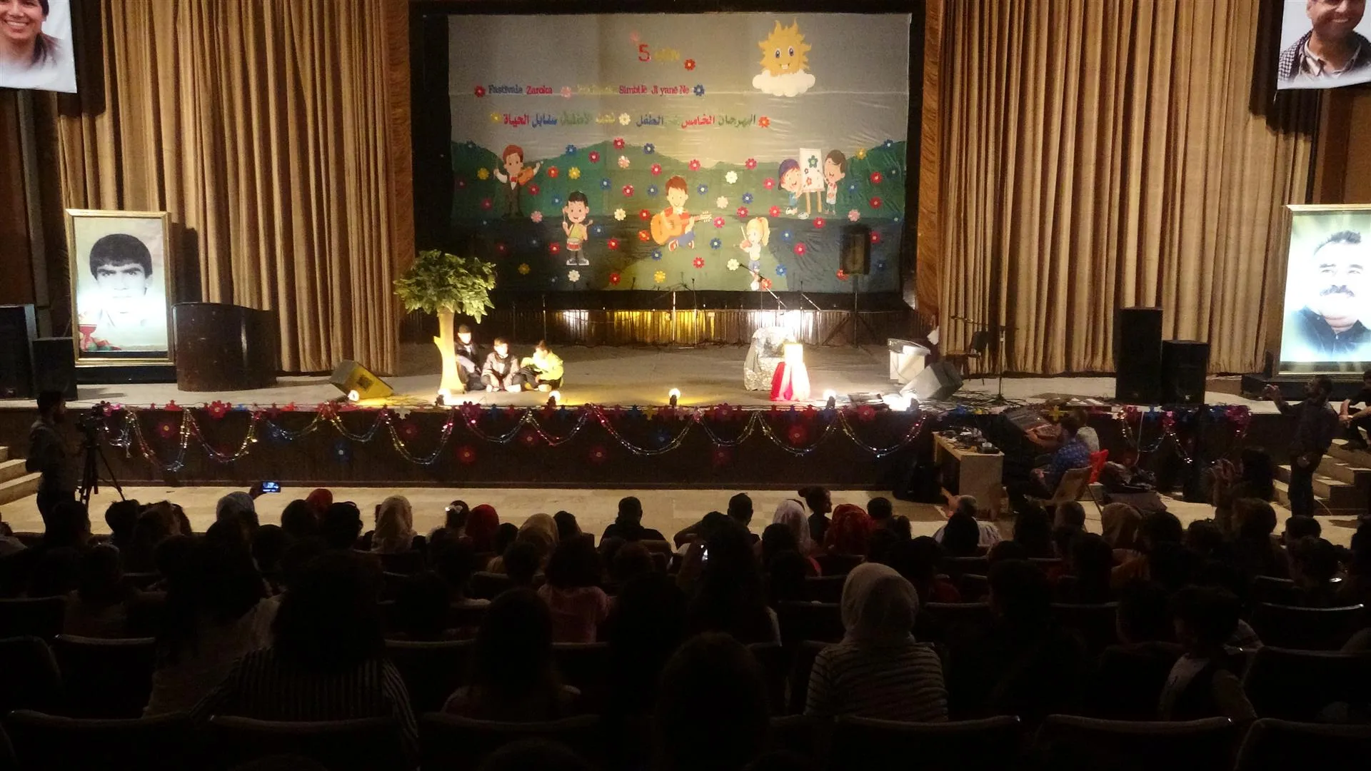 عروض متنوعة لفرق الأطفال في اليوم الثالث من مهرجان فن الطفل الخامس