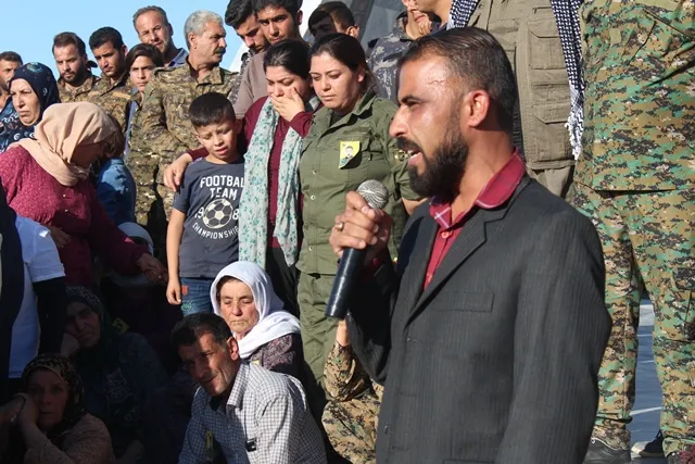 جثمان الشهيد ماهر حلب يوارى الثرى في كوباني