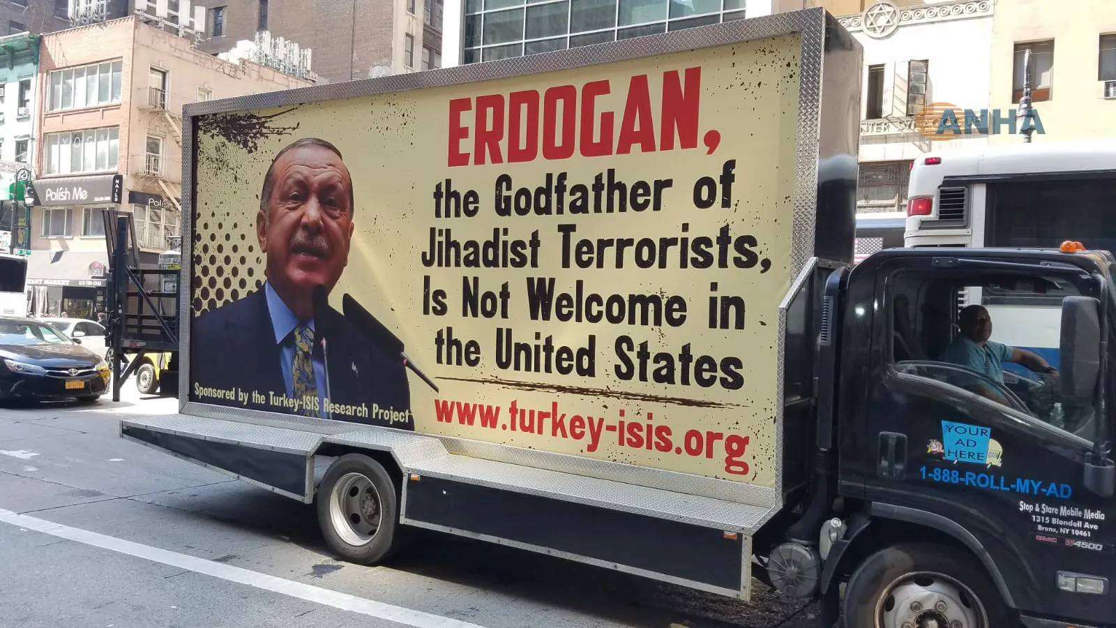 "أردوغان الأب الروحي للجهاديين غير مرحب به في أمريكا"