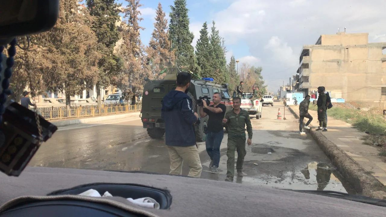 دورية روسية في طريقها للدرباسية –تم التحديث