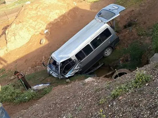 حادث سير يودي بحياة 5 أشخاص على طريق تل تمر