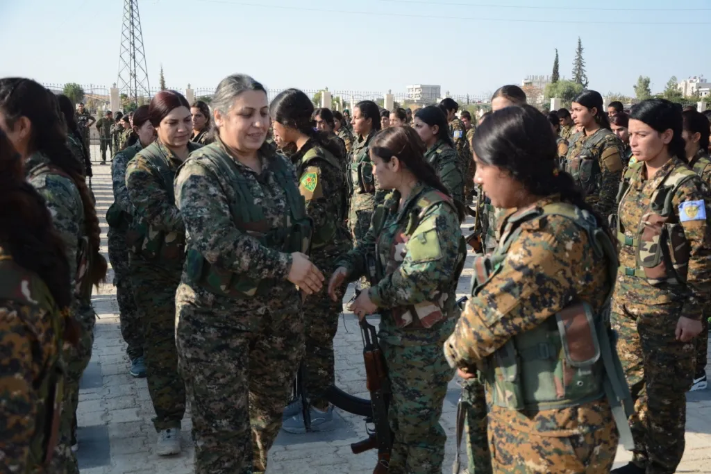   YPJ تحيي  الذكرى الخامسة لاستشهاد أرين وريفانا