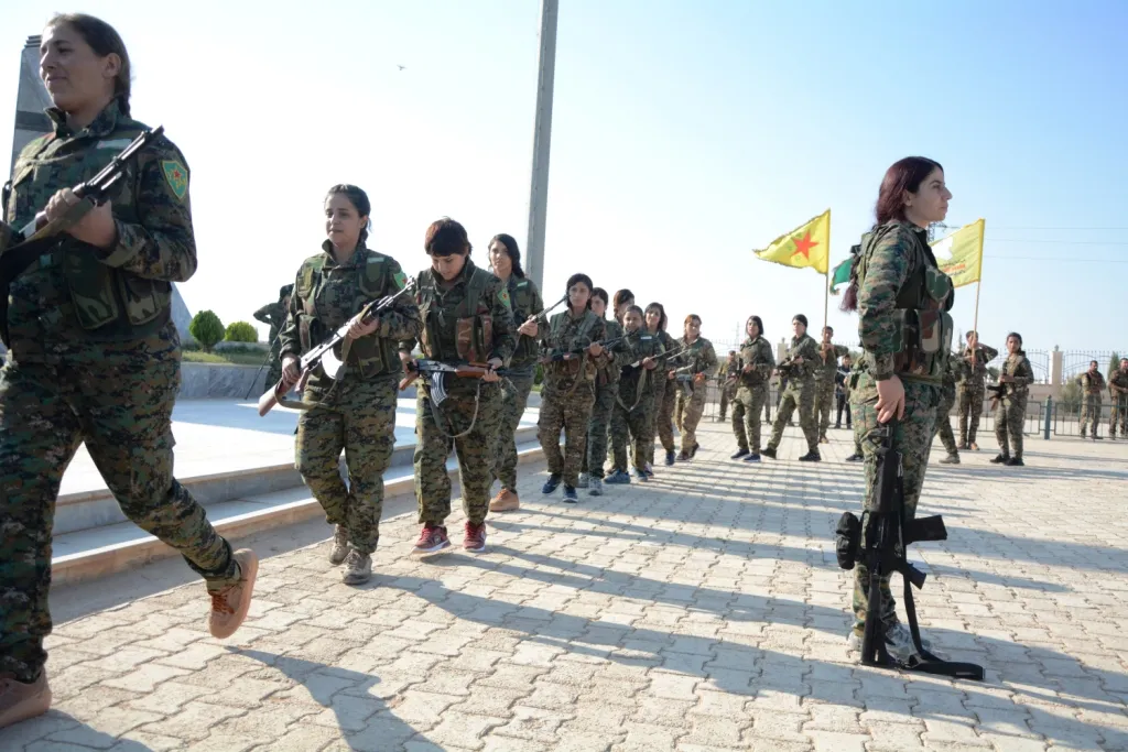   YPJ تحيي  الذكرى الخامسة لاستشهاد أرين وريفانا
