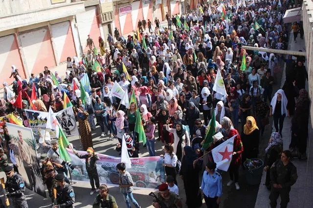 مُكوّنات مقاطعة قامشلو: ندعم ونساند قواتنا قوات سوريا الديمقراطية