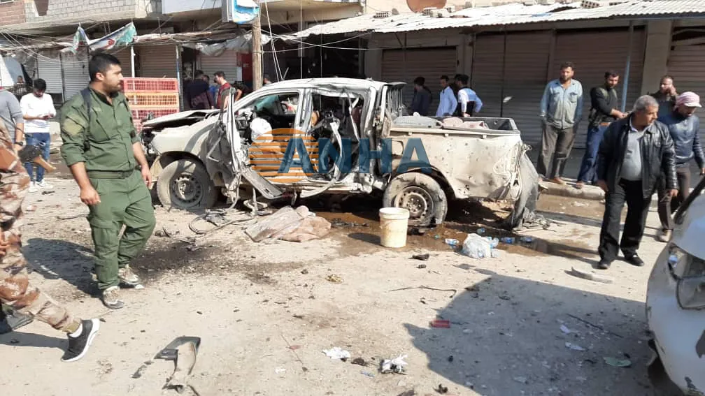 انفجار الحسكة خلف أربعة جرحى من المهجرين قسراً وعسكري