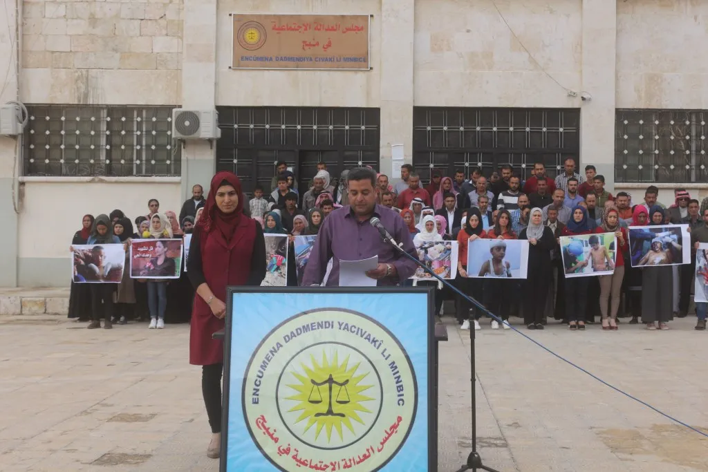 مجلس العدالة في منبج: تركيا ارتكبت جرائم حرب وعلى المجتمع الدولي التدخل وإيقاف مجازرها
