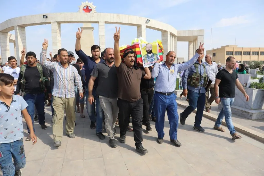جثمان كوران أوصمان وري الثرى في عامودا