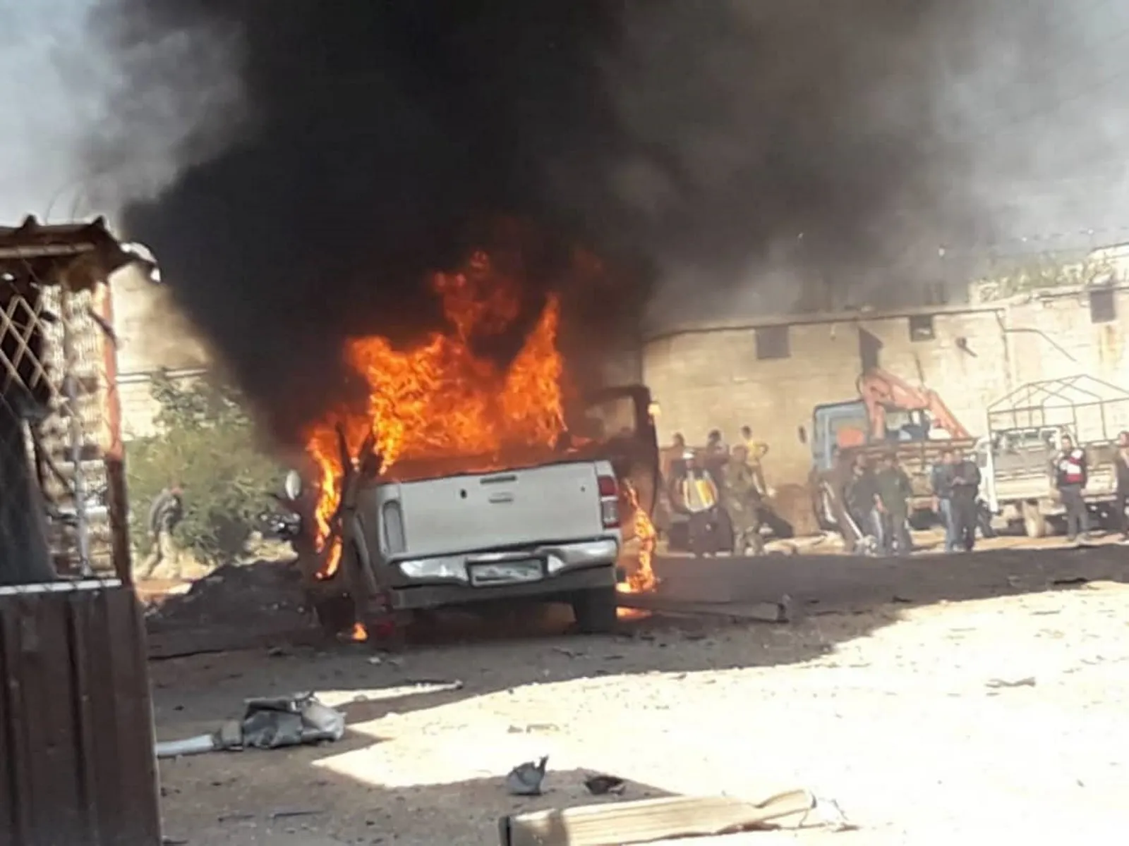 انفجار في بلدة سجو التابعة لمدينة إعزاز