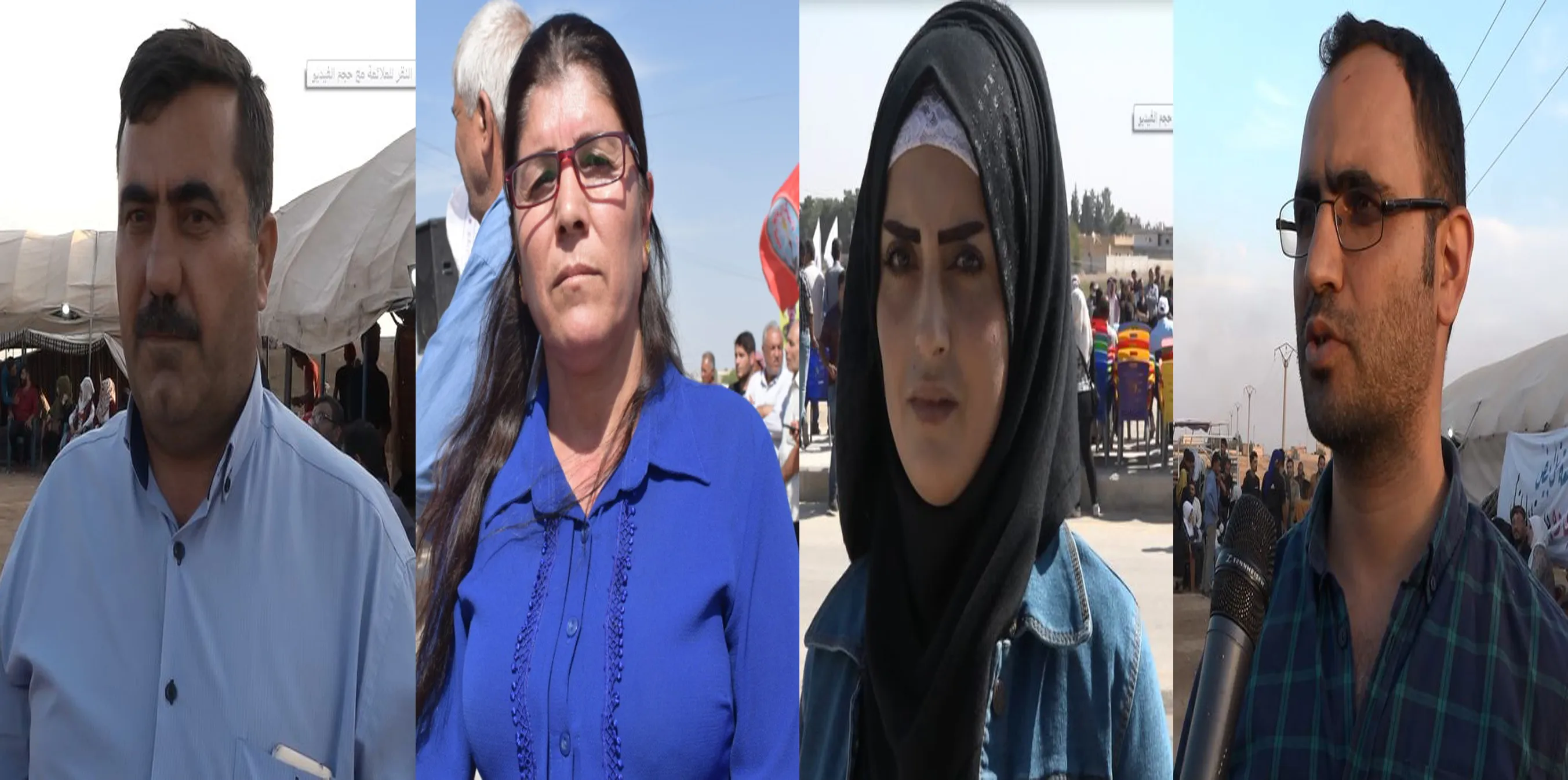 معتصمون على الحدود: نحن أصحاب هذه الأرض وسندافع عنها حتى الرمق الأخير