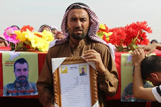 ناحيتي الشدادي والدرباسية تودعان كوكبة من شهداء مقاومة الكرامة