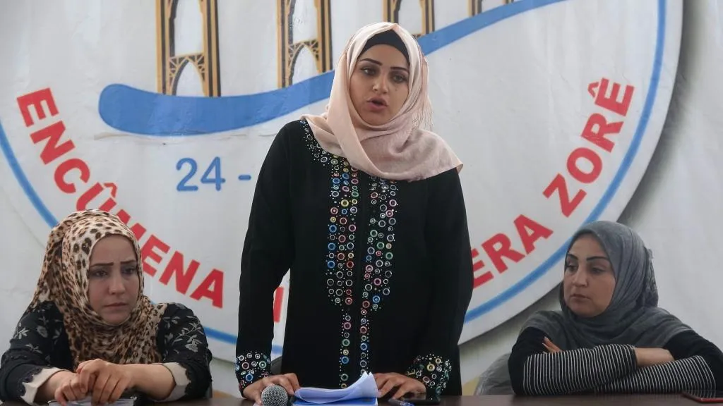 لجنة المرأة بالمجلس التشريعي بدير الزور تشرح الوضع السياسي لنساء المنطقة