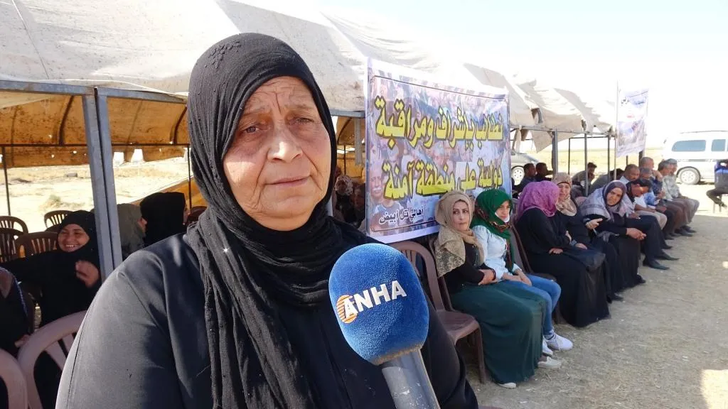 مشاركون في خيمة الاعتصام: الكلمة الحاسمة هي لقوات سوريا الديمقراطية