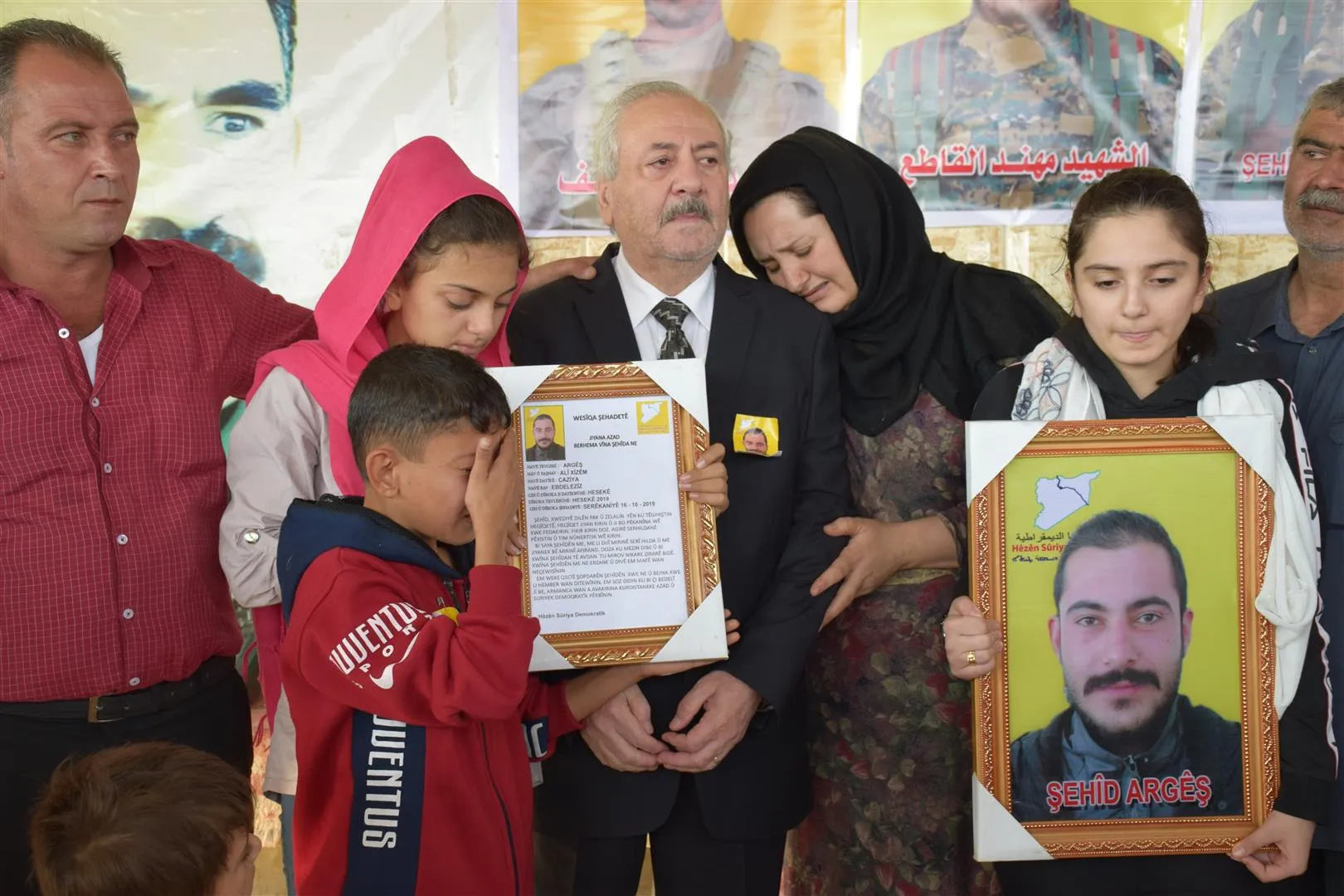 بالتأكيد على تحقيق النصر الحسكة تودع كوكبة من الشهداء