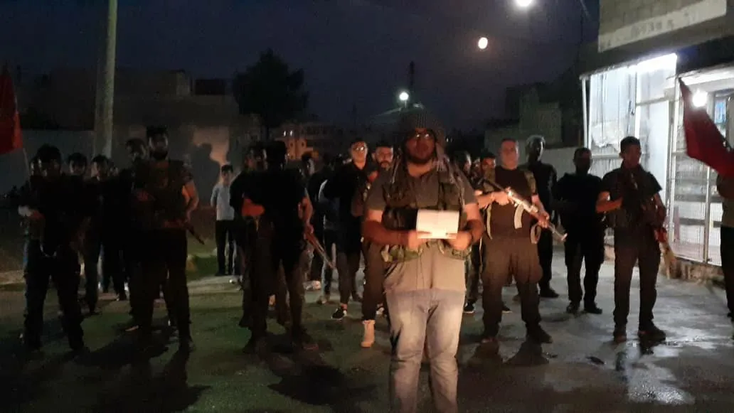 عشرات الشبان يلبون النفير العام وينضمون لصفوف المقاومة