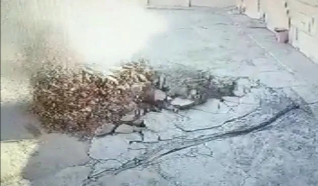 فيديو لحظة قصف جيش الاحتلال التركي لسجن جركين
