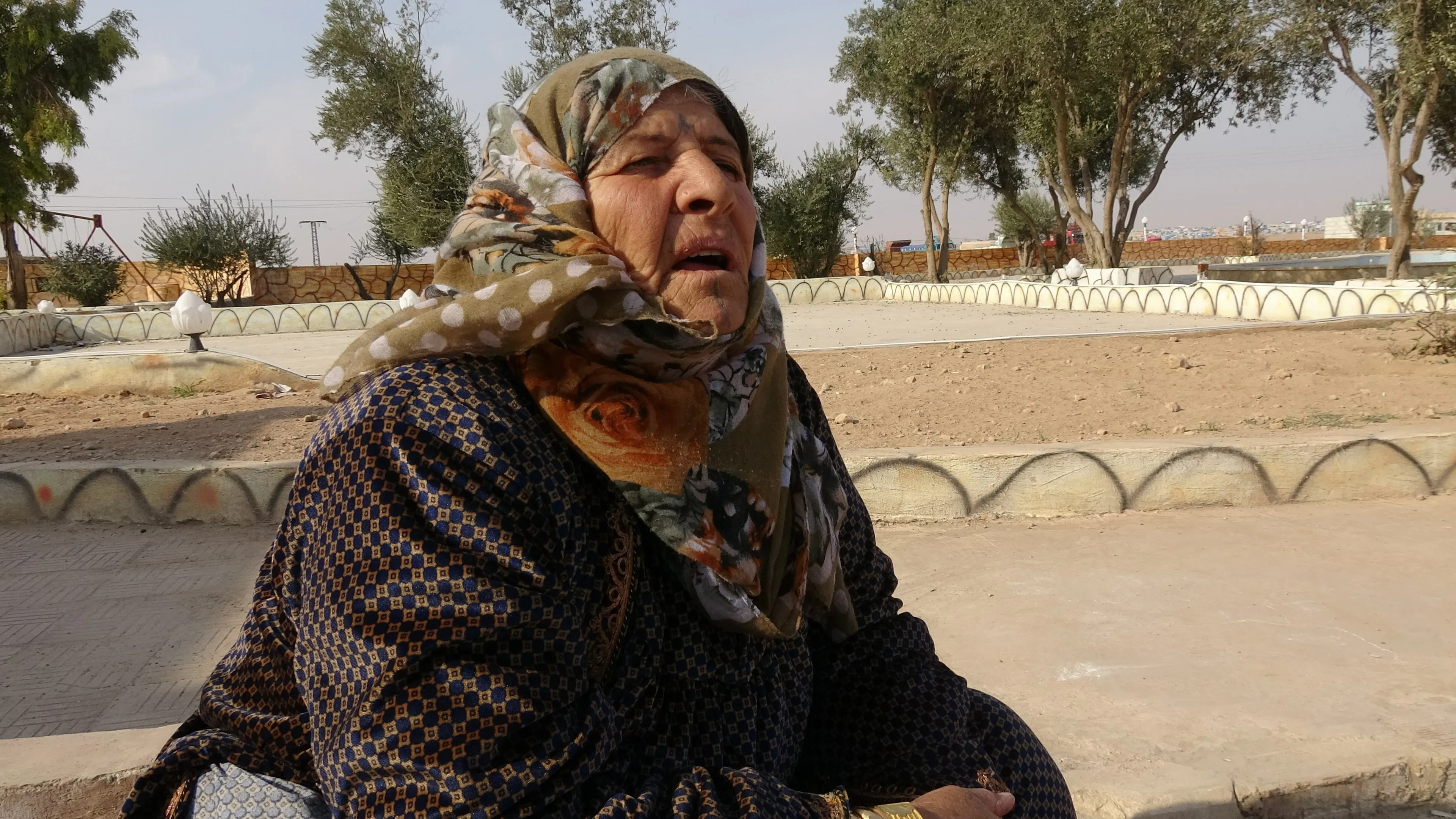 مسّنة: مرتزقة الاحتلال جاؤوا للسلب والنهب