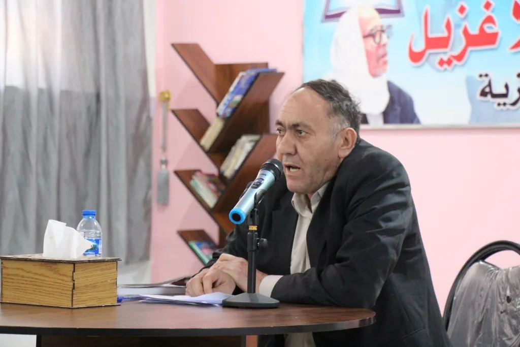 تحت عنوان" جرائم الحرب" محاضرة في منبج