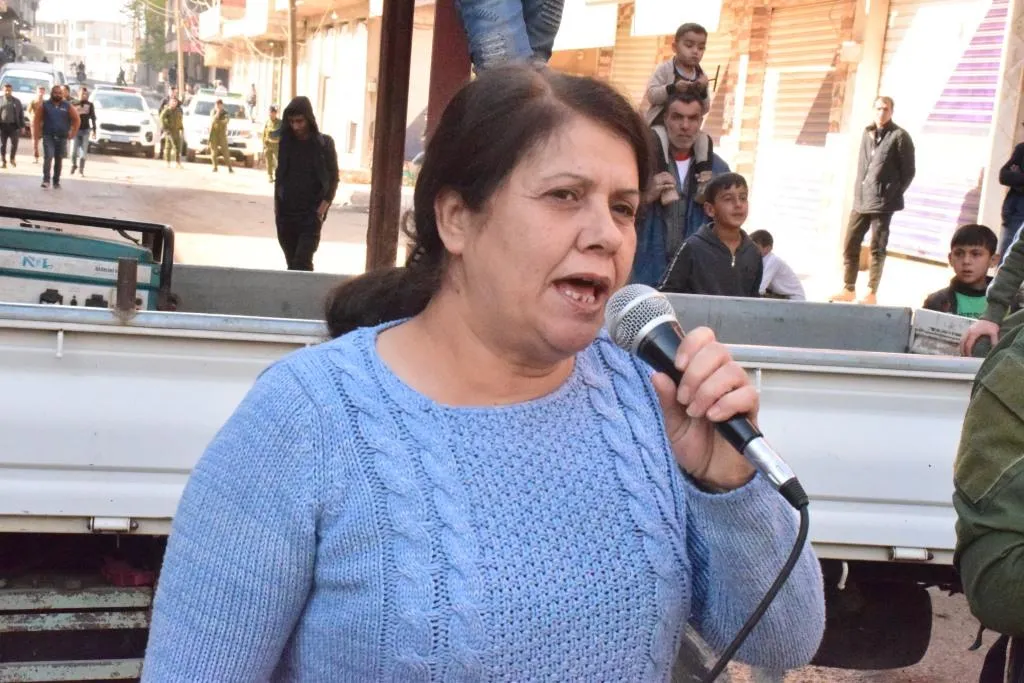 تظاهرات في الشمال السوري بمناسبة اليوم العالمي لمناهضة العنف ضد المرأة