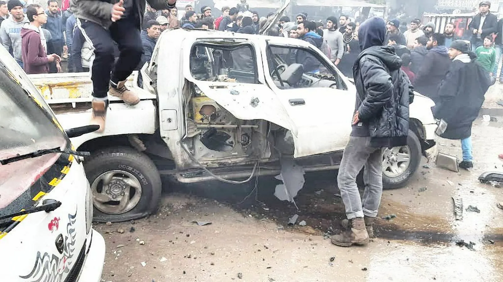 انفجار في مدينة جرابلس المحتلة