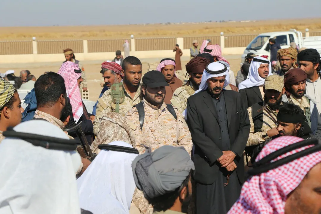 أهالي تل كوجر يشيعون جثامين 3 من شهداء قوات الصناديد