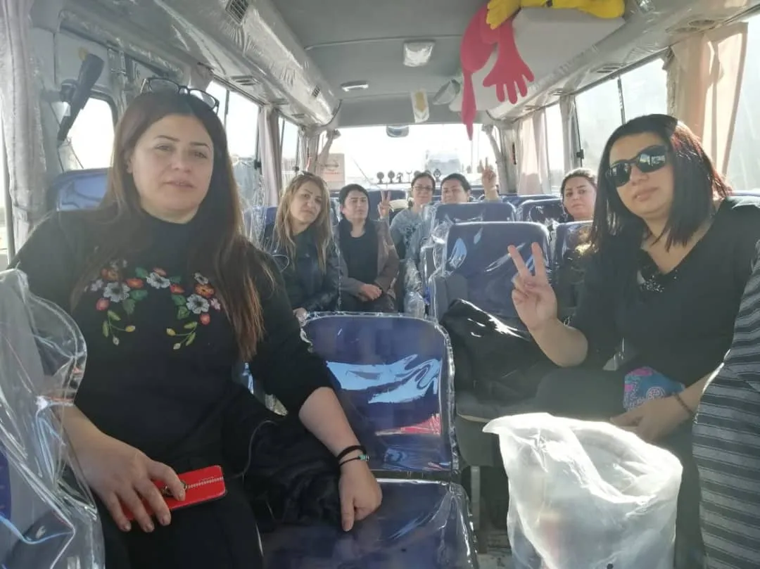 وفد نسائي من باشور يصل روج آفا للتضامن مع مقاومة الكرامة