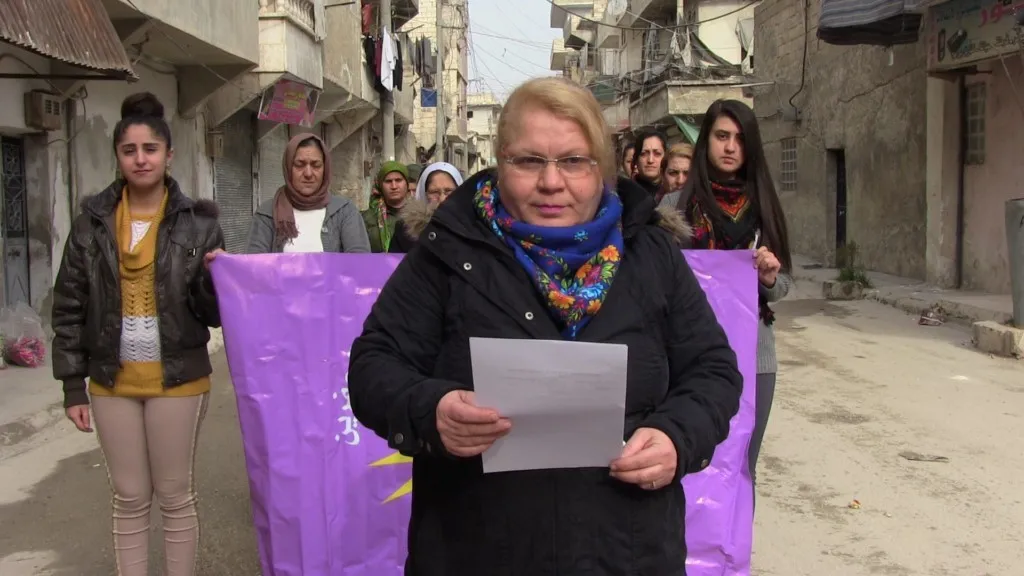 المرأة الإيزيدية في حلب تُدين الجرائم التي يرتكبها الاحتلال بحق المرأة