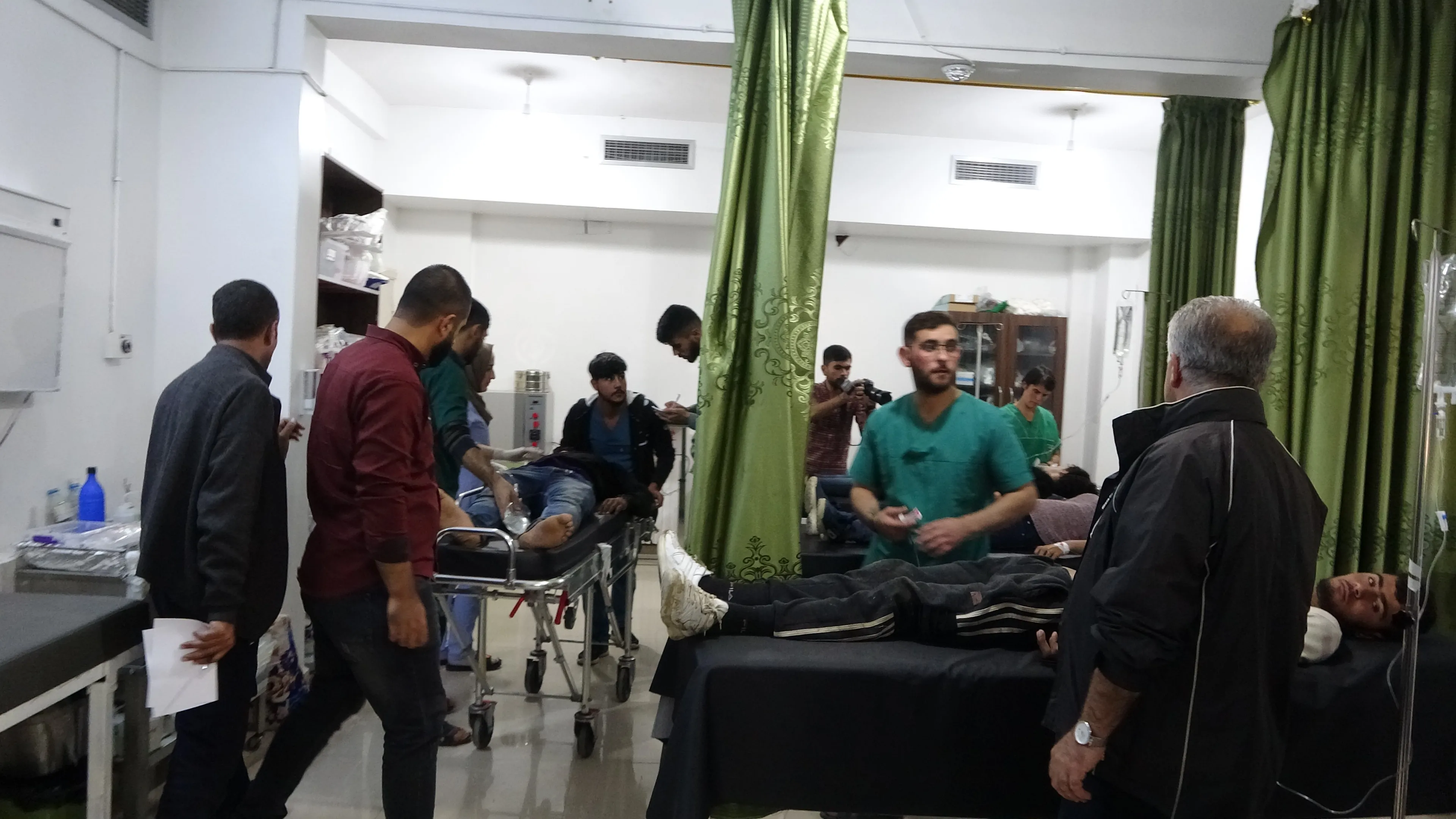 بالأسماء.. 5 مصابين جراء اعتداءات الدورية التركية على المدنيين المحتجين