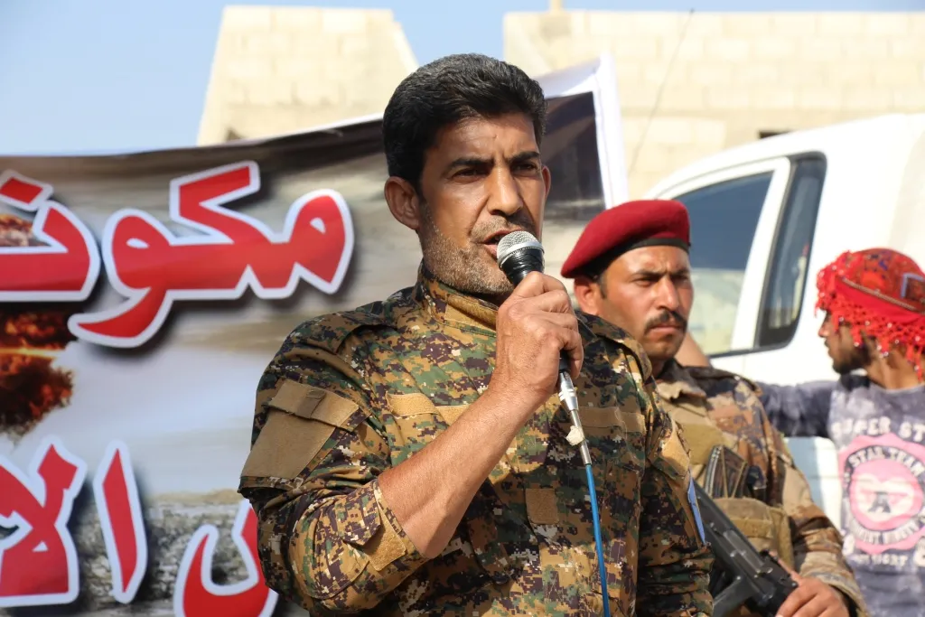 تظاهرة في منبج: لن نسمح لتركيا باحتلال المزيد من مناطقنا وسنحرر ما احتلتها
