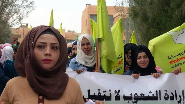 أهالي الشدادي: قسد إرادتنا ولن نقبل بالتقسيم
