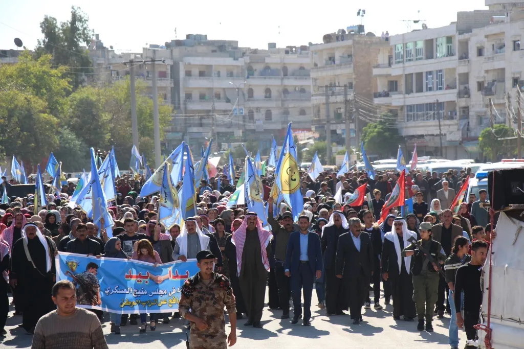 ‘لن نستسلم لأننا اعتدنا على المقاومة وسنقف في وجه العدوان‘