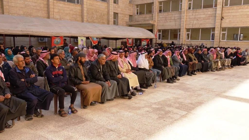 خلال اجتماع مع عوائل الشهداء في الرقة: أردوغان هو هتلر العصر