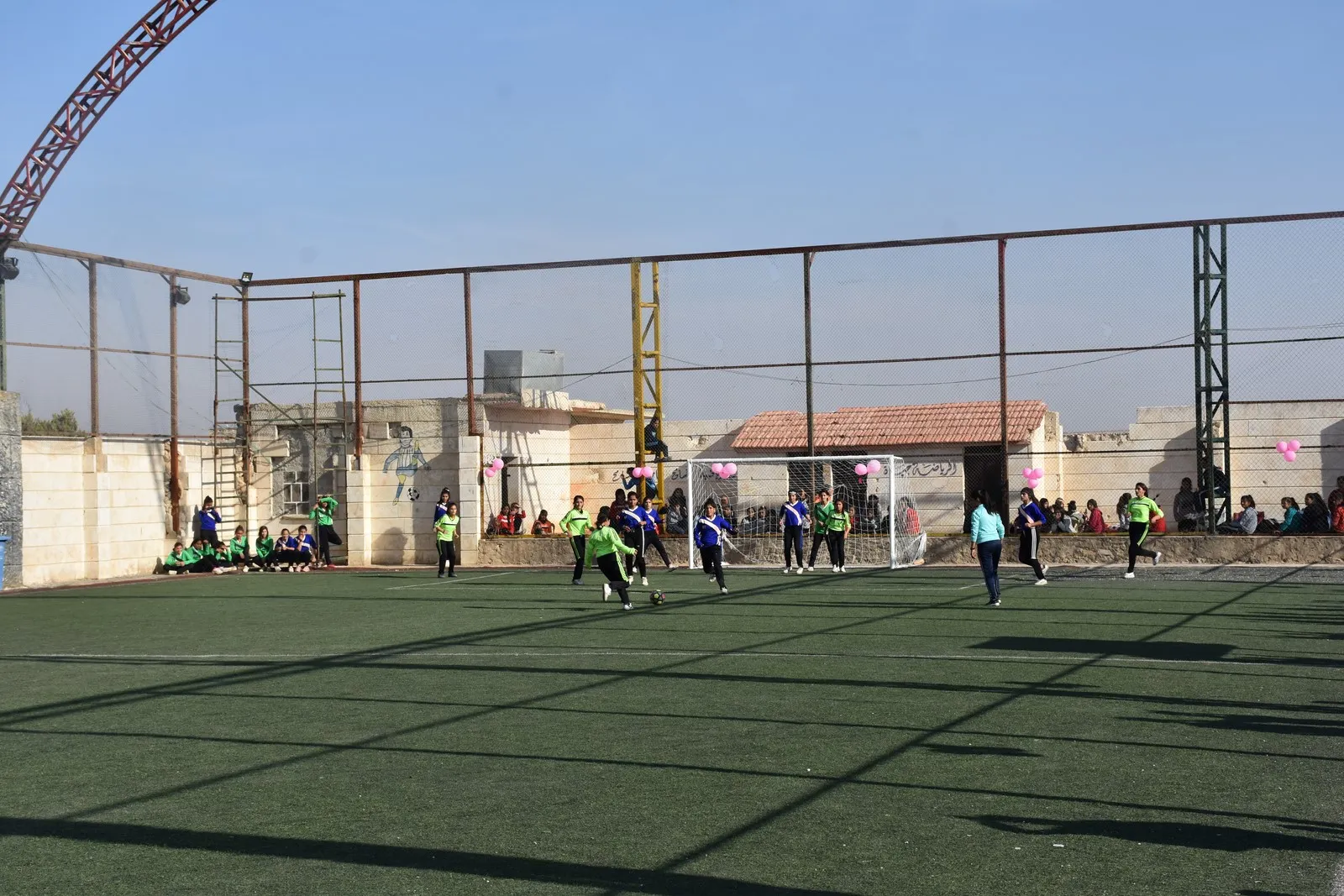 مباراتان لفرق المرأة بمناسبة اليوم العالمي لمناهضة العنف ضد المرأة في مقاطعة الشهباء