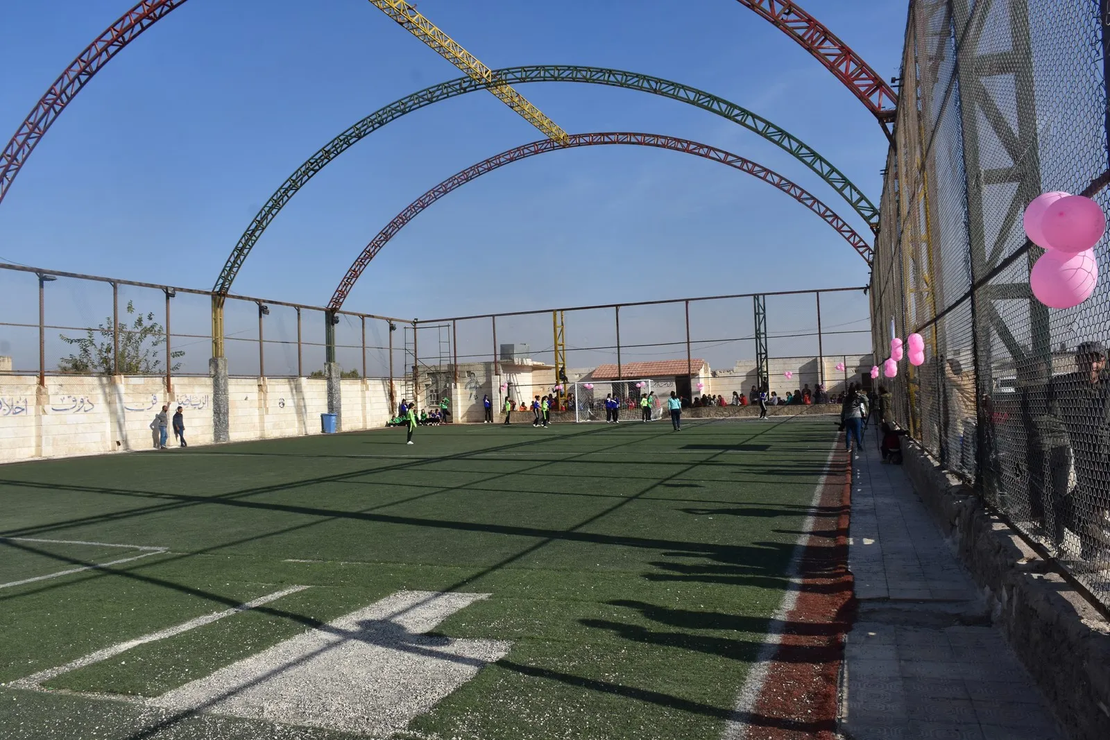 مباراتان لفرق المرأة بمناسبة اليوم العالمي لمناهضة العنف ضد المرأة في مقاطعة الشهباء