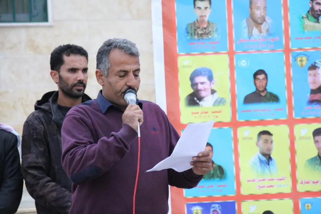 منبج تستذكر شهداء شهر تشرين الثاني