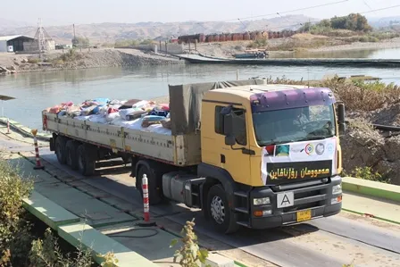حملة كلنا روج آفا مستمرة ودخول 22 شاحنة مساعدات إلى روج آفا