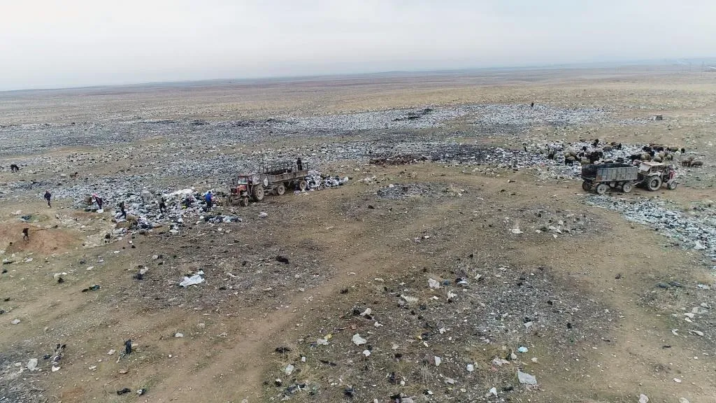 إنجاز 50 بالمئة من مشروع "الطمر الصحي" للنفايات في الحسكة