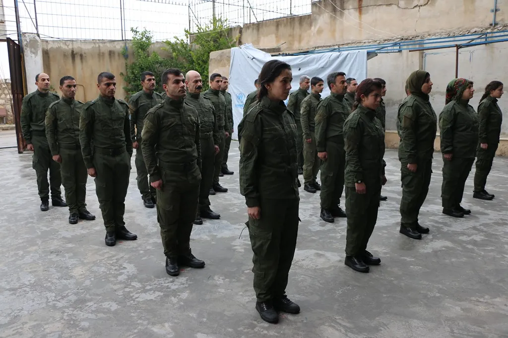 تخريج الدورة الثالثة لقوى الأمن الداخلي في حلب