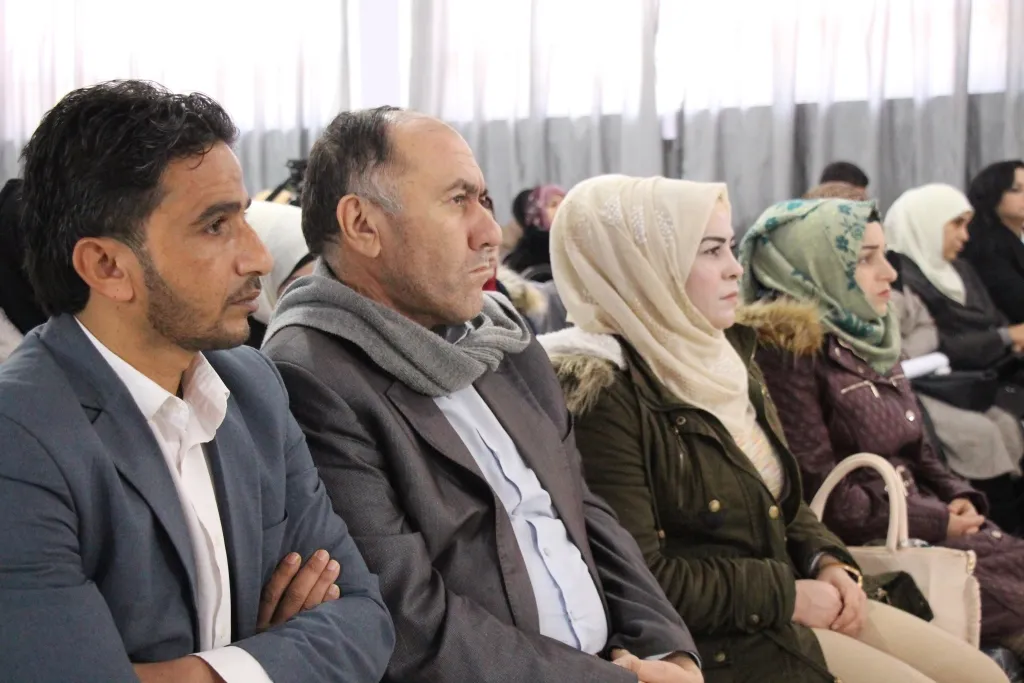محاضرة في منبج تحت عنوان "لا للعنف ضد المرأة"