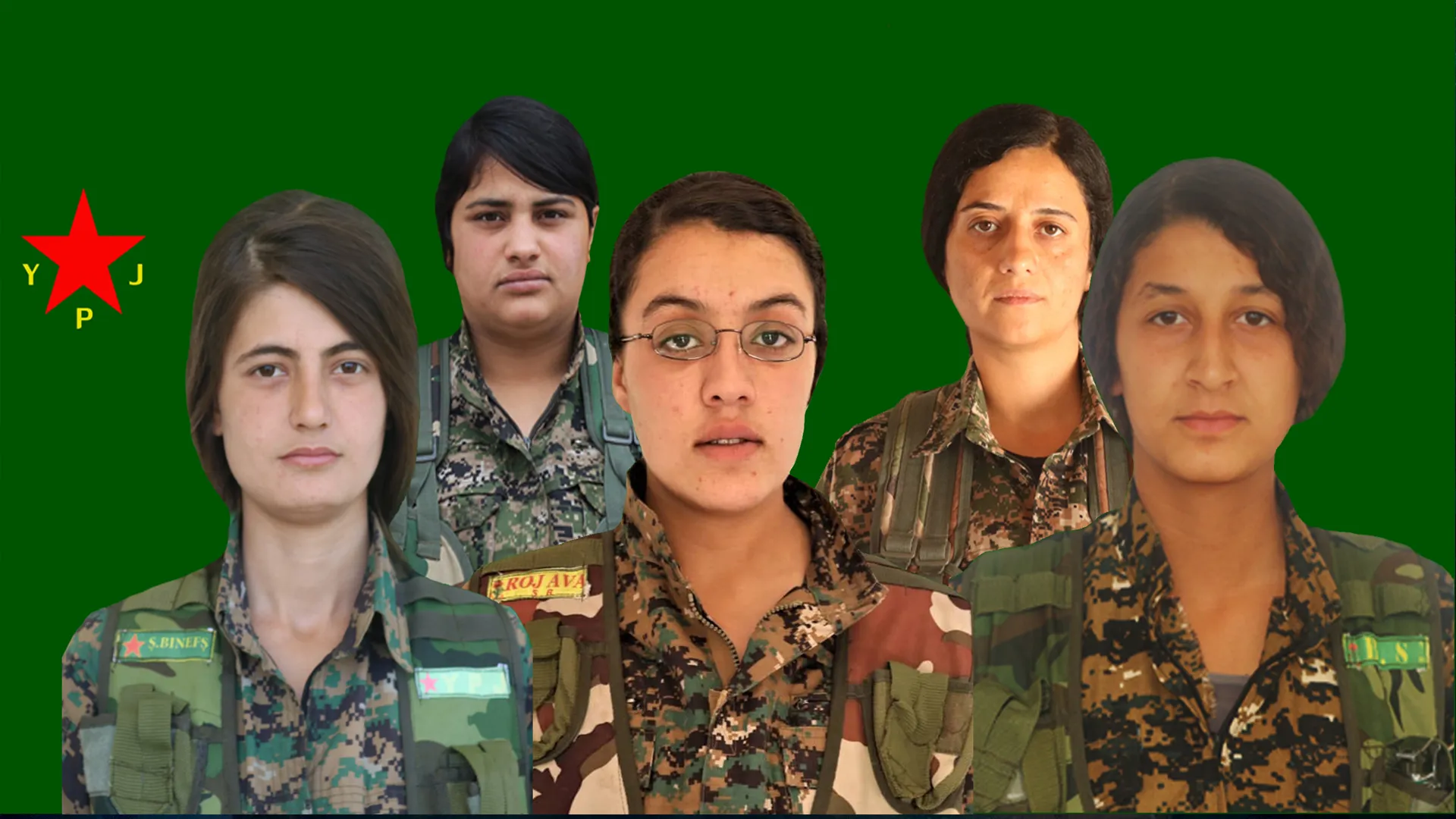 ​​​​​​​YPJ  تستذكر خمس مقاتلات استشهدن خلال مقاومة الكرامة