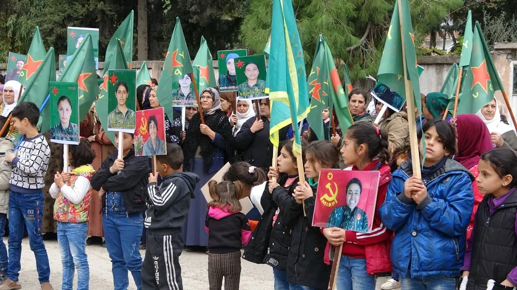 شمال وشرق سوريا تتظاهر دعماً لـ YPJ