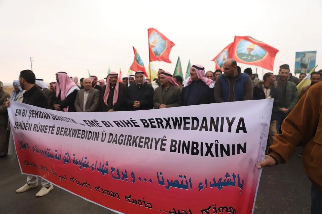 شمال وشرق سوريا تتظاهر دعماً لـ YPJ