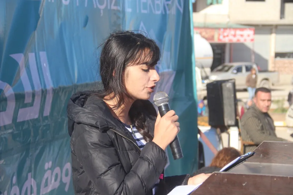 شمال وشرق سوريا تتظاهر دعماً لـ YPJ