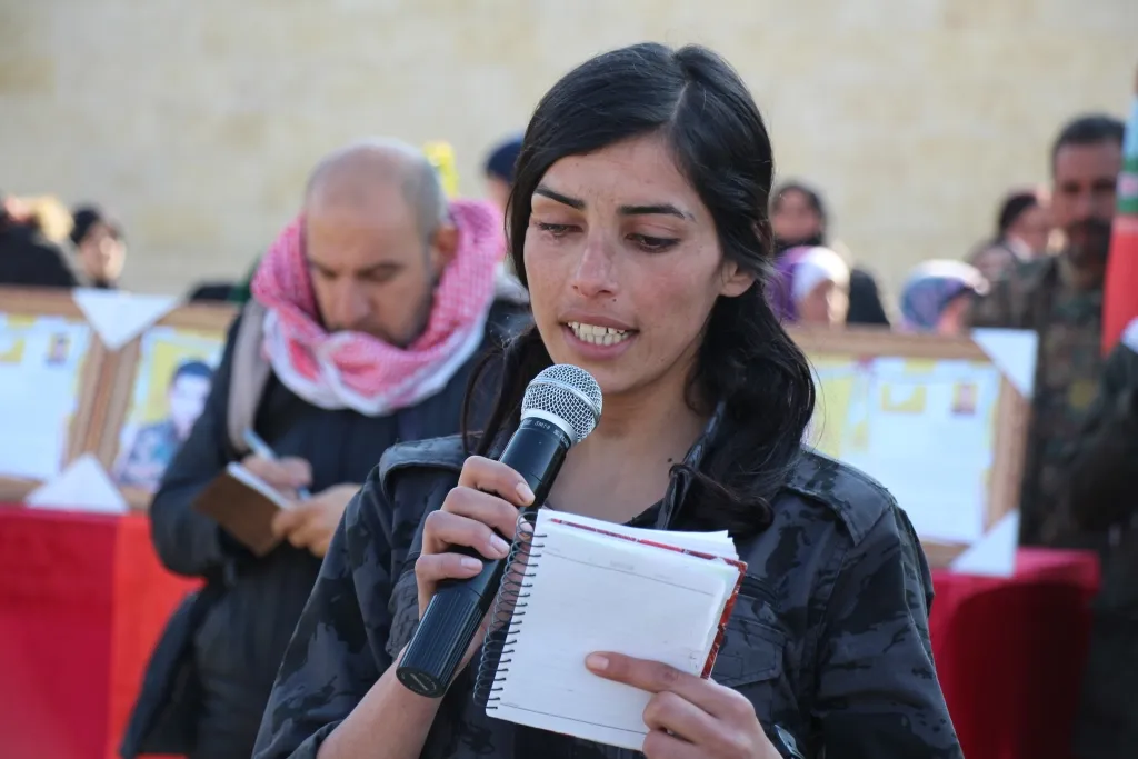 ​​​​​​​مراسم غيابية لشهداء مقاومة الكرامة في منبج