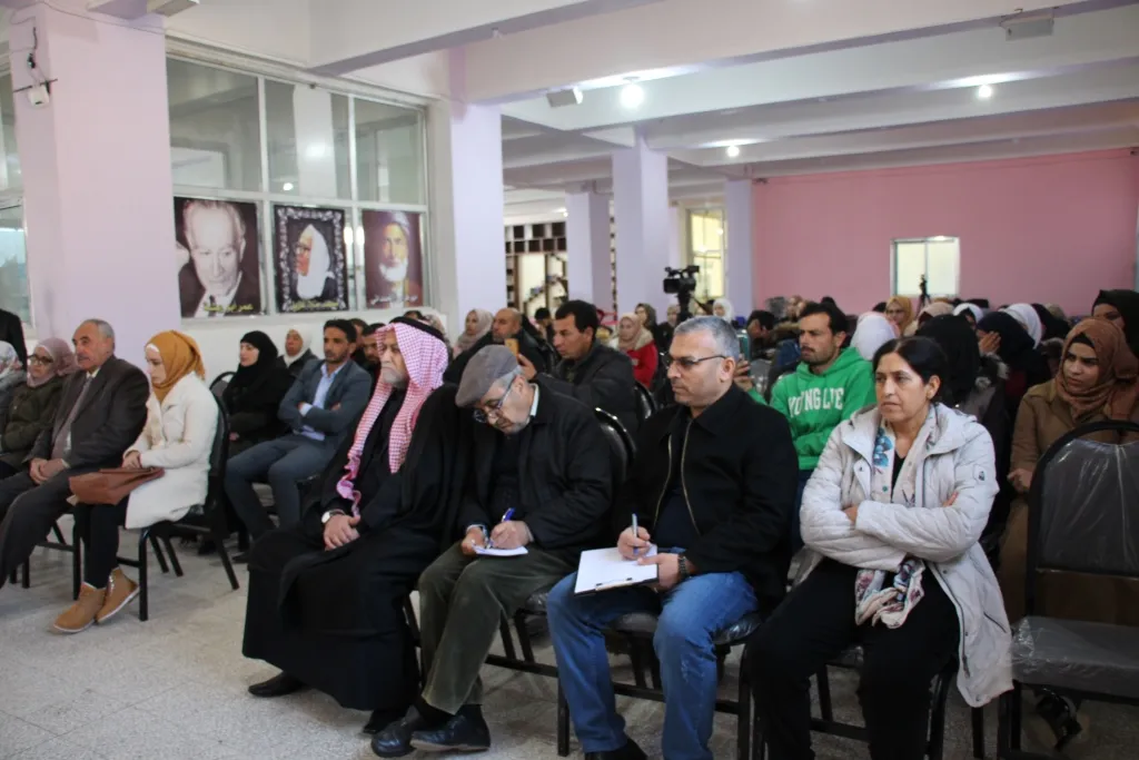 ​​​​​​​نشأة اللغة العربية وانتشارها عنوان محاضرة في منبج