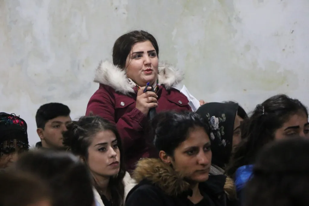 ​​​​​​​ندوة حوارية في حلب حول العنف الممارس ضد المرأة