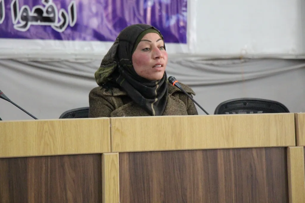 حزب سوريا المستقبل يلقي محاضرة عن العنف ضد المرأة