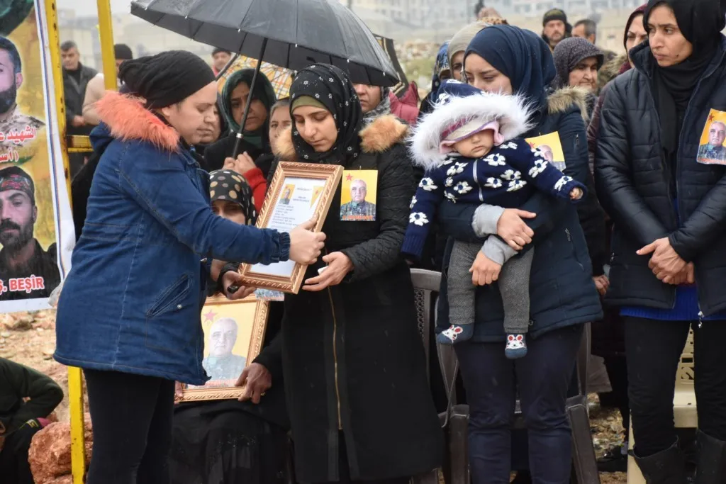 ​​​​​​​المئات يودعون الشهيد رستم جودي إلى مثواه الأخير