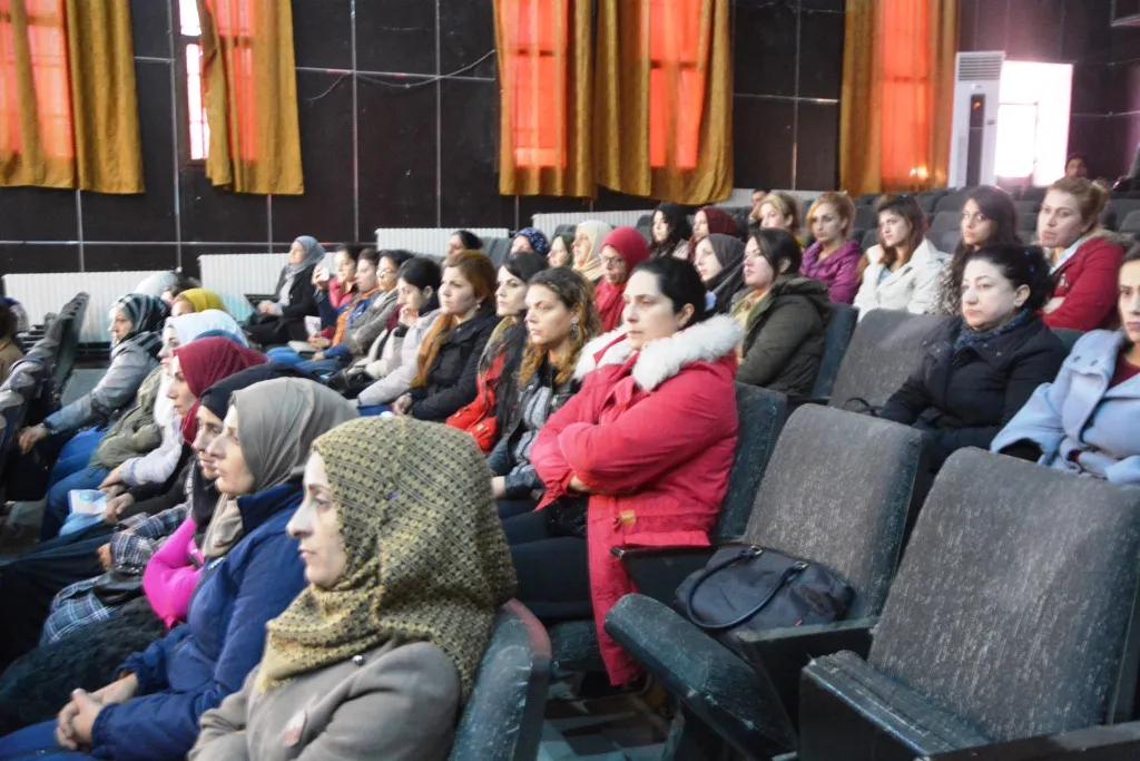​​​​​​​الفعاليات المناهضة للعنف ضد المرأة مستمرة في كوباني